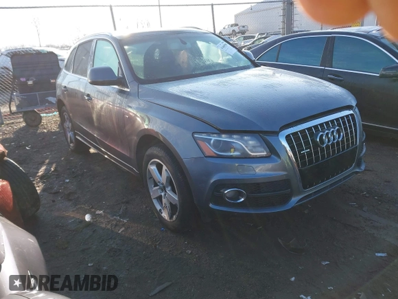 2012 Audi Q5 3.2L Premium Plus with VIN WA1DKAFP9CA100015, listed as a IAAI auction lot 41669585 with 213,972 mi miles. Bid and sale history available at carsss.com. Image 1.