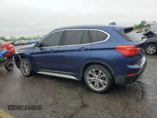 2017 BMW X1 xDrive28i with VIN WBXHT3C36H5F86273, listed as a Copart auction lot 56117875 with 55,948 mi miles and Salvage title. Bid and sale history available at DreamBid. Image 2.
