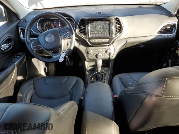 2021 Jeep Cherokee Limited with VIN 1C4PJLDX0MD144442, listed as a Copart auction lot 85568034 with 23,871 mi miles and Salvage title. Bid and sale history available at DreamBid. Image 8.