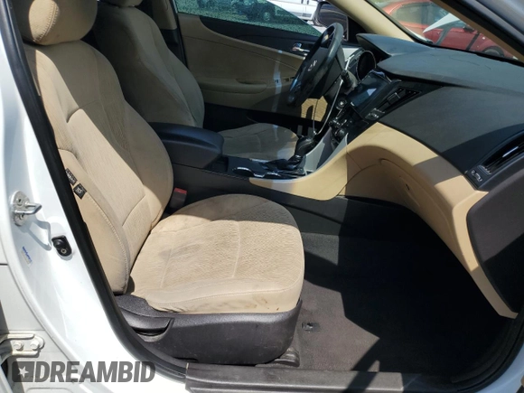 2011 Hyundai Sonata GLS with VIN 5NPEB4ACXBH127022, listed as a Copart auction lot 50776775 with 203,356 mi miles and Salvage Title. Bid and sale history available at DreamBid. Image 7.