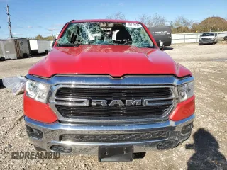 2020 Ram 1500 Big Horn with VIN 1C6SRFBT7LN130106, listed as a Copart auction lot 76715524 with 66,335 mi miles and Salvage Title. Bid and sale history available at carsss.com. Image 5.