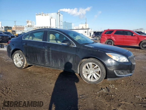 2016 Buick Regal Premium II with VIN 2G4GT5GXXG9136086, listed as a Copart auction lot 88965215 with 106,238 mi miles and Salvage Title. Bid and sale history available at carsss.com. Image 4.