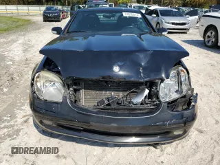 2002 Mercedes-Benz SLK-Class 2.3L Kompressor with VIN WDBKK49F02F269048, listed as a Copart auction lot 74830014 with 192,603 mi miles and Salvage Title. Bid and sale history available at carsss.com. Image 9.