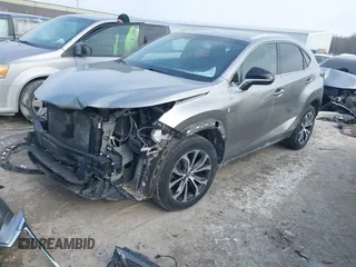 2015 Lexus NX 200t with VIN JTJBARBZ3F2018377, listed as a IAAI auction lot 41364174 with 123,234 mi miles and . Bid and sale history available at DreamBid. Image 2.