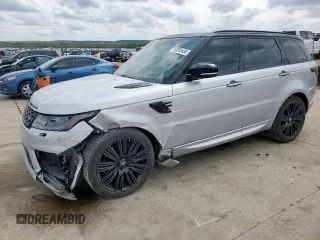 2021 Land Rover Range Rover Sport Autobiography with VIN SALWV2SE0MA765329, listed as a Copart auction lot 50355435 with 68,810 mi miles and Salvage title. Bid and sale history available at DreamBid. Image 1.