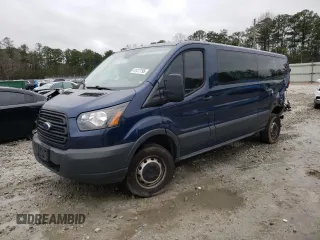 2018 Ford Transit Passenger XL with VIN 1FBZX2YM2JKB37098, listed as a Copart auction lot 41417795 with 92,592 mi miles and Non Repairable. Bid and sale history available at carsss.com. Image 1.