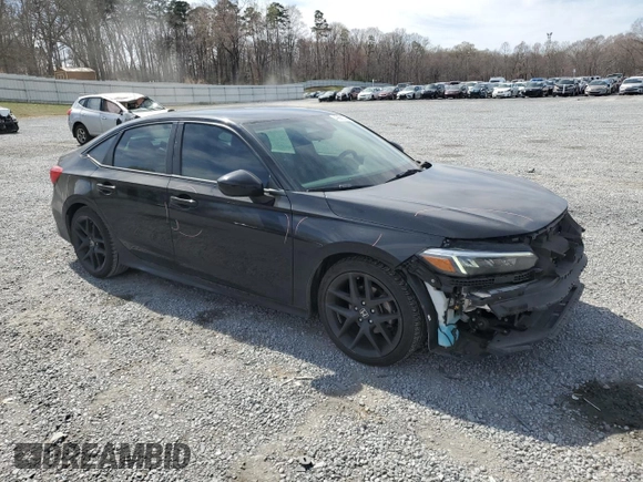 2022 Honda Civic Sport z VIN 2HGFE2F51NH524658, wystawiony jako Copart lot #49883375 z przebiegiem 70 714 mil mil oraz Szkoda całkowita • Salvage title. Historia ofert i sprzedaży dostępna na DreamBid. Obrazek 4.