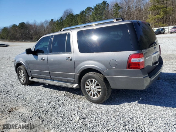 2013 Ford Expedition EL Limited with VIN 1FMJK1K58DEF27379, listed as a Copart auction lot 45627315 with 154,066 mi miles and Salvage Title. Bid and sale history available at carsss.com. Image 2.