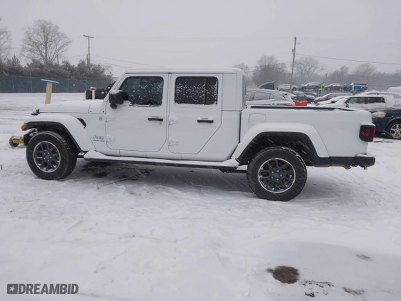 2023 Jeep Gladiator Overland with VIN 1C6HJTFG6PL544489, listed as a IAAI auction lot 41311654 with 37,630 mi miles. Bid and sale history available at carsss.com. Image 14.