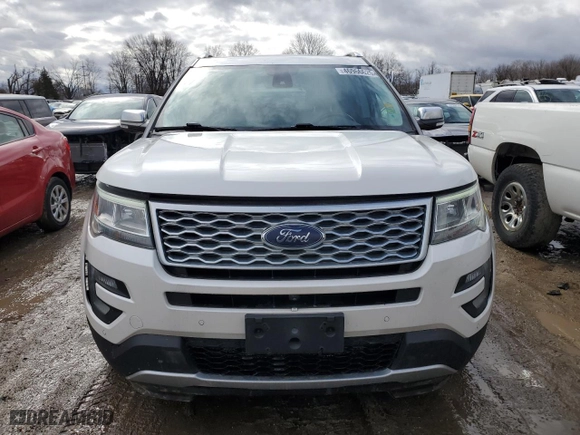 2017 Ford Explorer Platinum with VIN 1FM5K8HT5HGA00782, listed as a Copart auction lot 46966625 with 154,738 mi miles and Clean Title. Bid and sale history available at carsss.com. Image 5.