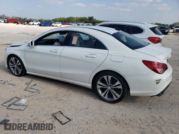 2016 Mercedes-Benz CLA with VIN WDDSJ4EB5GN331232, listed as a Copart auction lot 53502923 with 82,321 mi miles. Bid and sale history available at carsss.com. Image 2.