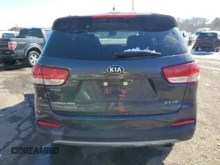 2018 Kia Sorento EX with VIN 5XYPHDA5XJG422216, listed as a Copart auction lot 45676175 with 106,771 mi miles and Salvage Title. Bid and sale history available at carsss.com. Image 6.