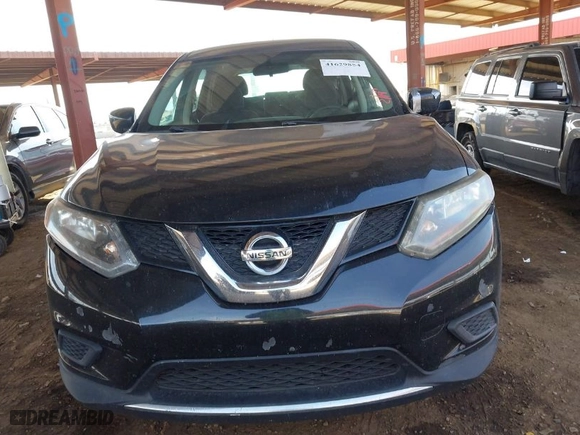 2016 Nissan Rogue SV with VIN KNMAT2MT4GP691031, listed as a IAAI auction lot 41629854 with 161,650 mi miles. Bid and sale history available at carsss.com. Image 12.
