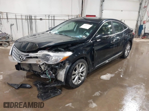 2013 Hyundai Azera z VIN KMHFG4JG4DA218608, wystawiony jako IAAI lot #41601792 z przebiegiem 101 846 mil mil oraz . Historia ofert i sprzedaży dostępna na DreamBid. Obrazek 2.