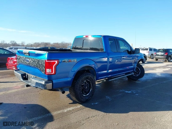 2015 Ford F-150 XLT with VIN 1FTEX1EP8FKD57310, listed as a IAAI auction lot 41651302 with 190,312 mi miles. Bid and sale history available at carsss.com. Image 4.