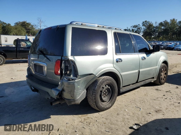 2005 Lincoln Navigator Luxury z VIN 5LMFU27595LJ12256, wystawiony jako Copart lot #88233365 z przebiegiem Nie podano mil oraz Szkoda całkowita • Salvage title. Historia ofert i sprzedaży dostępna na DreamBid. Obrazek 3.