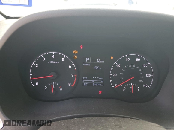 2022 Hyundai Accent SE with VIN 3KPC24A64NE155537, listed as a Copart auction lot 55312015 with 84,544 mi miles and Salvage title. Bid and sale history available at DreamBid. Image 9.