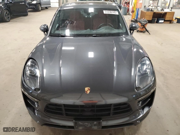 2017 Porsche Macan GTS with VIN WP1AG2A53HLB52529, listed as a Copart auction lot 51230145 with 156,691 mi miles and Salvage Title. Bid and sale history available at carsss.com. Image 5.