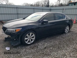 2014 Acura RLX with VIN JH4KC1F39EC004740, listed as a Copart auction lot 42178355 with 102,956 mi miles and Salvage Title. Bid and sale history available at carsss.com. Image 1.