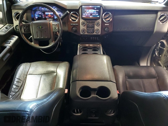 2013 Ford F-350 Platinum with VIN 1FT8W3B60DEA21332, listed as a Copart auction lot 79271294 with 129,384 mi miles and Salvage title. Bid and sale history available at DreamBid. Image 8.