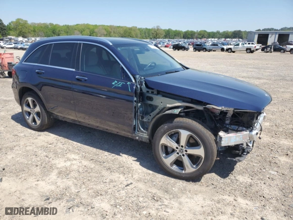 2021 Mercedes-Benz GLC with VIN W1N0G8EB4MF878174, listed as a Copart auction lot 52540405 with 41,304 mi miles and Salvage Title. Bid and sale history available at carsss.com. Image 4.