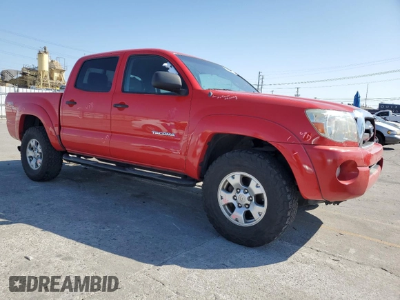 2007 Toyota Tacoma with VIN 3TMLU42N87M009330, listed as a Copart auction lot 62818735 with 152,400 mi miles and Salvage title. Bid and sale history available at DreamBid. Image 4.