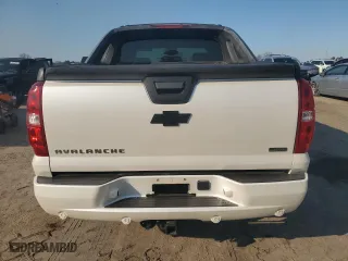 2011 Chevrolet Avalanche LTZ with VIN 3GNMCGE02BG335552, listed as a Copart auction lot 46459715 with 193,625 mi miles and Salvage Title. Bid and sale history available at carsss.com. Image 6.