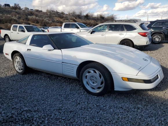 1992 Chevrolet Corvette with VIN 1G1YY23P4N5114876, listed as a Copart auction lot 84500564 with 0 mi miles and Salvage Title. Bid and sale history available at carsss.com. Image 4.