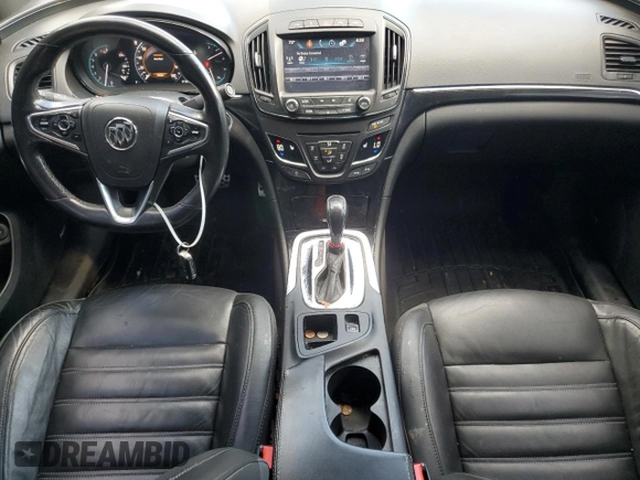 2016 Buick Regal GS with VIN 2G4GV5GX3G9157582, listed as a Copart auction lot 68622714 with 111,842 mi miles and Salvage Title. Bid and sale history available at DreamBid. Image 8.