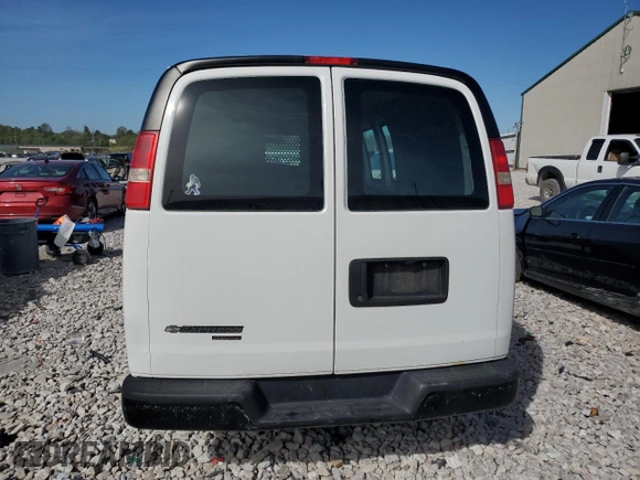 2012 Chevrolet Express Cargo with VIN 1GCSGAFX0C1189889, listed as a Copart auction lot 53987705 with 216,699 mi miles and Salvage title. Bid and sale history available at DreamBid. Image 6.