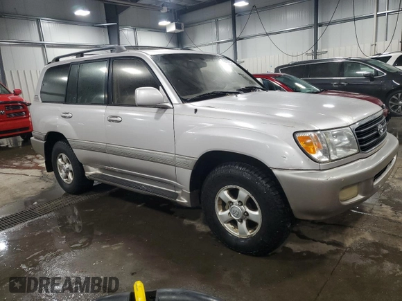 2000 Toyota Land Cruiser with VIN JT3HT05J6Y0105489, listed as a Copart auction lot 86409724 with 223,198 mi miles and Clean Title. Bid and sale history available at carsss.com. Image 4.