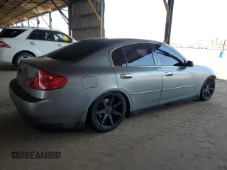 2004 Infiniti G35 w/Leather with VIN JNKCV51E24M110891, listed as a Copart auction lot 50265975 with 244,830 mi miles and Salvage Title. Bid and sale history available at DreamBid. Image 3.
