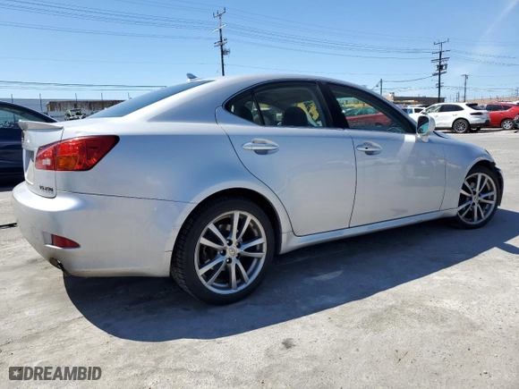 2008 Lexus IS 250 with VIN JTHBK262X85061537, listed as a Copart auction lot 49921375 with 139,752 mi miles and Salvage Title. Bid and sale history available at carsss.com. Image 3.