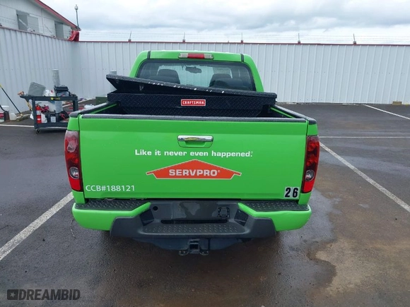 2012 Chevrolet Colorado LT w/1LT with VIN 1GCHTCFE4C8145501, listed as a IAAI auction lot 41939987 with 1 mi miles. Bid and sale history available at carsss.com. Image 15.