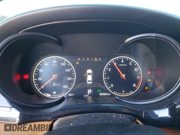 2017 Kia K900 Luxury with VIN KNALW4D40H6036115, listed as a Copart auction lot 46630905 with 85,964 mi miles and Salvage title. Bid and sale history available at DreamBid. Image 9.