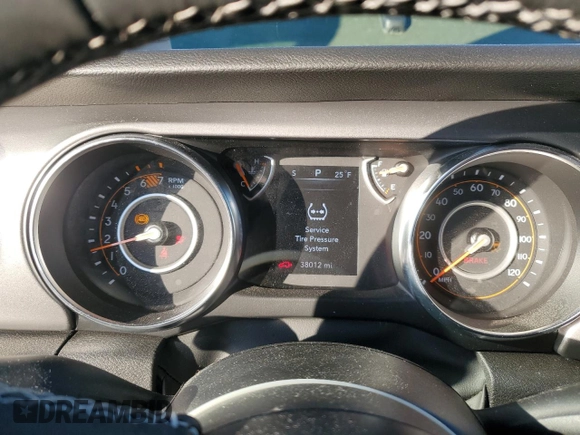 2023 Jeep Wrangler Sport Altitude with VIN 1C4HJXDG8PW562526, listed as a Copart auction lot 44655425 with 38,012 mi miles and Salvage Title. Bid and sale history available at DreamBid. Image 9.