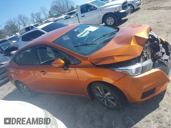 2021 Nissan Versa SV with VIN 3N1CN8EV3ML837516, listed as a IAAI auction lot 41769734 with 70,000 mi miles and . Bid and sale history available at DreamBid. Image 13.