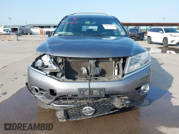 2016 Nissan Pathfinder S with VIN 5N1AR2MM6GC653522, listed as a IAAI auction lot 41920988 with 140,001 mi miles and . Bid and sale history available at DreamBid. Image 12.