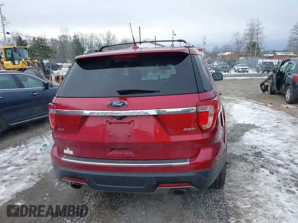 2018 Ford Explorer XLT с VIN 1FM5K8D8XJGB98556, выставлен на аукционе IAAI как лот 41168346 с пробегом 195 996 миль миль и . История ставок и продаж доступна на DreamBid. Изображение 16.