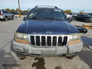 1999 Jeep Grand Cherokee Laredo with VIN 1J4GW58S0XC653687, listed as a Copart auction lot 81166844 with 252,330 mi miles and Salvage Title. Bid and sale history available at carsss.com. Image 5.