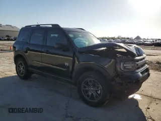 2024 Ford Bronco Sport Big Bend with VIN 3FMCR9B6XRRE28031, listed as a Copart auction lot 56916035 with 11,380 mi miles and Salvage title. Bid and sale history available at DreamBid. Image 4.