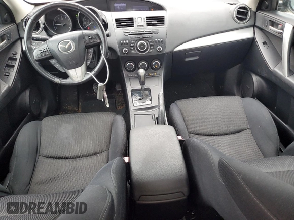 2012 Mazda 3 s Touring with VIN JM1BL1V58C1575388, listed as a Copart auction lot 79619744 with 132,627 mi miles and Salvage Title. Bid and sale history available at carsss.com. Image 8.