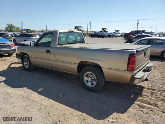 2004 Chevrolet Silverado 1500 LS with VIN 1GCEC14V54Z118877, listed as a Copart auction lot 74352114 with 103,253 mi miles and Salvage Title. Bid and sale history available at carsss.com. Image 2.