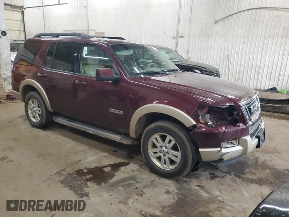 2008 Ford Explorer Eddie Bauer z VIN 1FMEU74E08UA57890, wystawiony jako Copart lot #52741025 z przebiegiem 181 902 mil mil oraz Nie do naprawy • Non repairable. Historia ofert i sprzedaży dostępna na DreamBid. Obrazek 4.