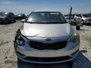 2016 Kia Forte LX with VIN KNAFK4A61G5495138, listed as a Copart auction lot 50738065 with 105,648 mi miles and Salvage Title. Bid and sale history available at carsss.com. Image 5.
