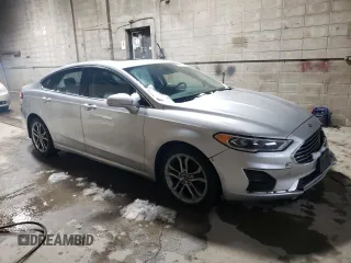 2019 Ford Fusion SEL with VIN 3FA6P0CD0KR238296, listed as a Copart auction lot 51535075 with 110,992 mi miles and Clean Title. Bid and sale history available at carsss.com. Image 4.