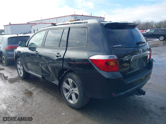 2009 Toyota Highlander Sport with VIN JTEES43A892129046, listed as a IAAI auction lot 41533224 with 178,359 mi miles. Bid and sale history available at carsss.com. Image 3.