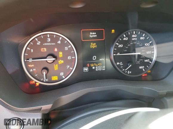 2024 Subaru Ascent Onyx with VIN 4S4WMAHD5R3422560, listed as a Copart auction lot 77322964 with 6,701 mi miles and Salvage title. Bid and sale history available at DreamBid. Image 9.