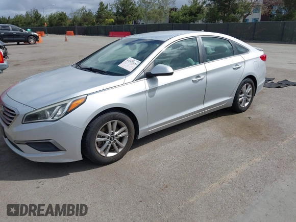 2016 Hyundai Sonata 2.4L with VIN 5NPE24AF2GH290569, listed as a IAAI auction lot 41937016 with 113,756 mi miles and . Bid and sale history available at carsss.com. Image 17.