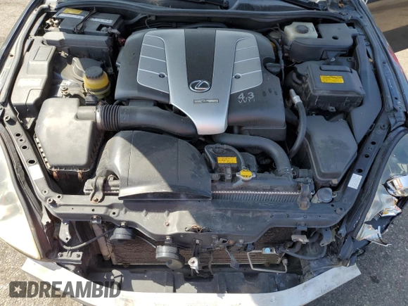 2006 Lexus SC 430 with VIN JTHFN48Y169001884, listed as a Copart auction lot 69249434 with 186,520 mi miles and Salvage Title. Bid and sale history available at DreamBid. Image 12.